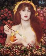 Dante Gabriel Rossetti Venus Verticordia (mk28) oil painting on canvas